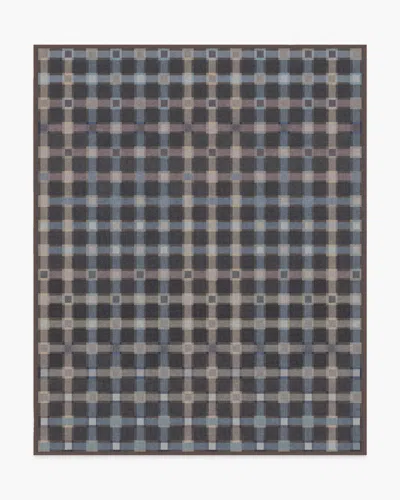 Ruggable Maja Charcoal Multicolor Flatwoven Rug In Gray