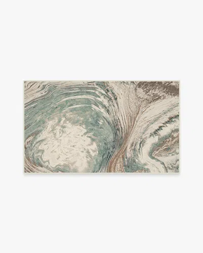 Ruggable Malaspina Natural Sage Flatwoven Rug In Brown