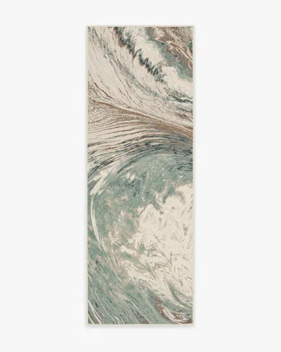 Ruggable Malaspina Natural Sage Flatwoven Rug In Multi