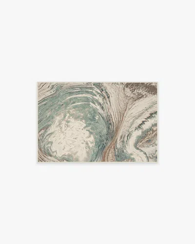 Ruggable Malaspina Natural Sage Flatwoven Rug In Animal Print