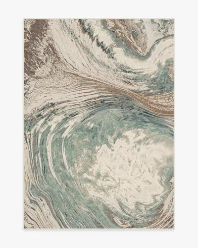 Ruggable Malaspina Natural Sage Flatwoven Rug In Multi