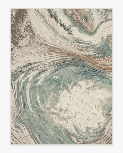 Ruggable Malaspina Natural Sage Flatwoven Rug In Multi