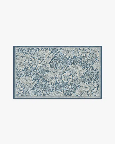 Ruggable Marigold Blue Flatwoven Rug By Morris & Co. In Multi