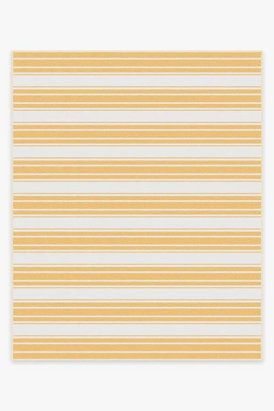 Ruggable Marina Stripe Yellow Outdoor Rug