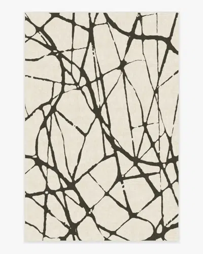 Ruggable Marion Black & Ivory Flatwoven Rug In Neutral | ModeSens
