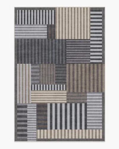 Ruggable Maritime Grey Flatwoven Rug In Gray