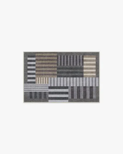 Ruggable Maritime Grey Flatwoven Rug In Gray