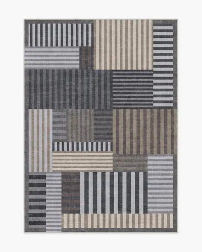 Ruggable Maritime Grey Flatwoven Rug In Gray