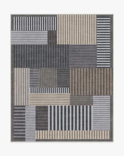 Ruggable Maritime Grey Flatwoven Rug In Gray