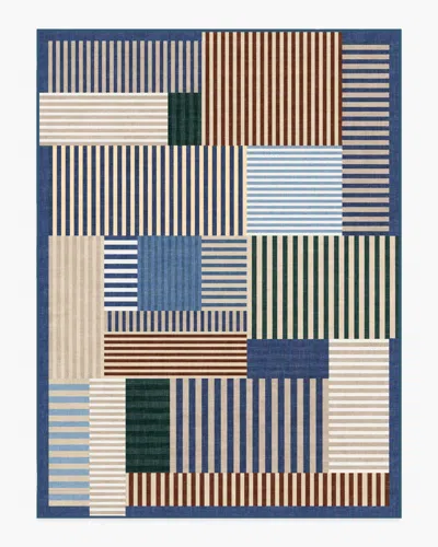 Ruggable Maritime Multicolor Flatwoven Rug