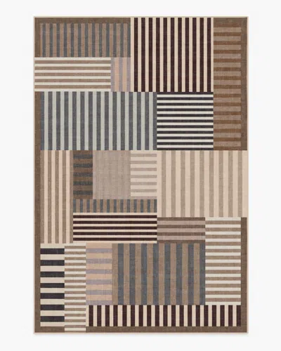 Ruggable Maritime Neutral Flatwoven Rug In Brown