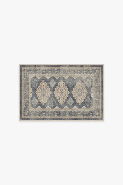 Ruggable Maxine Dusk Blue Flatwoven Rug In Multi
