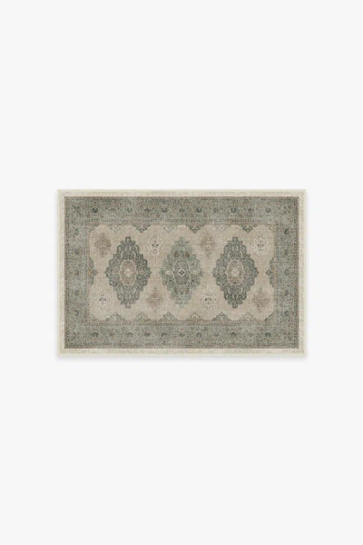 Ruggable Maxine Natural Sage Flatwoven Rug In Gray