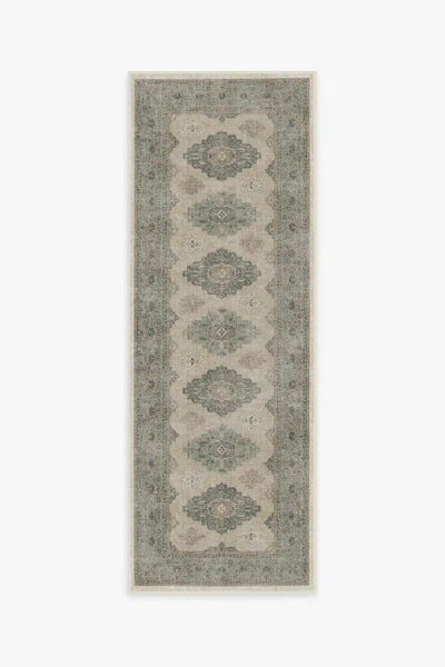 Ruggable Maxine Natural Sage Flatwoven Rug In Gray