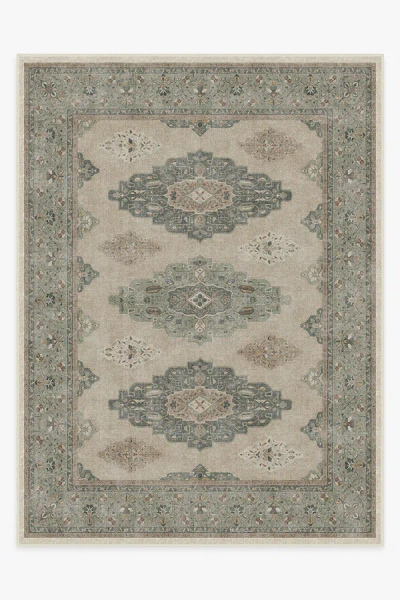 Ruggable Maxine Natural Sage Flatwoven Rug In Gray