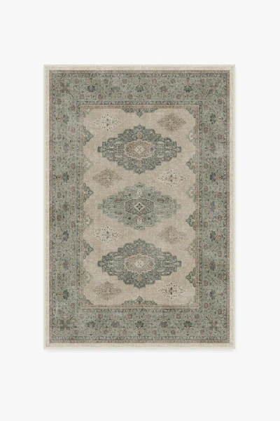 Ruggable Maxine Natural Sage Flatwoven Rug In Multi
