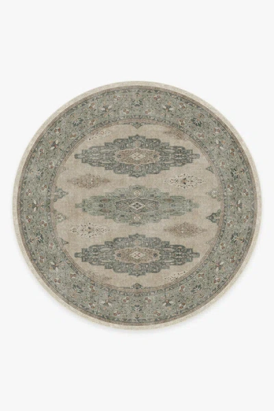 Ruggable Maxine Natural Sage Flatwoven Rug In Multi