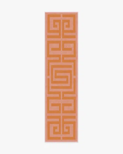 Ruggable Maze Pink & Orange Flatwoven Rug