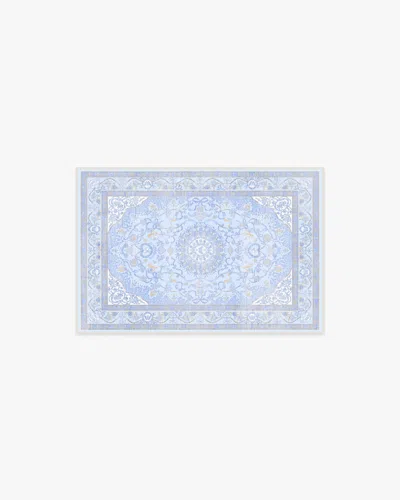 Ruggable Mazzy Ornamental Blue Flatwoven Rug By Humberto Leon In Multi