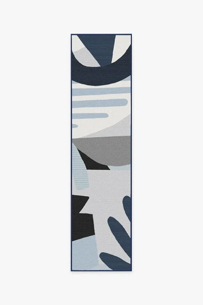 Ruggable Medley Blue & Grey Outdoor Rug