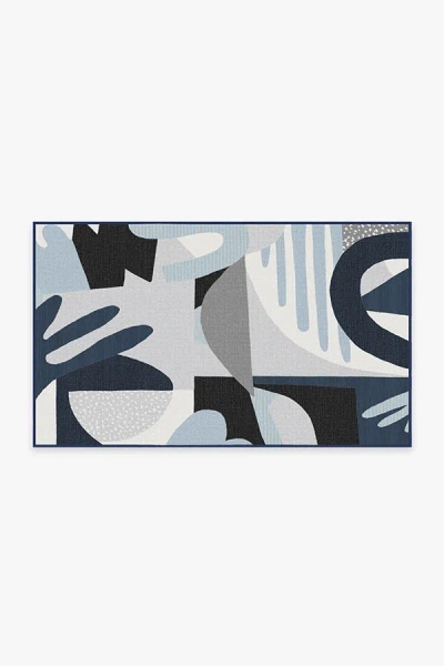 Ruggable Medley Blue & Grey Outdoor Rug