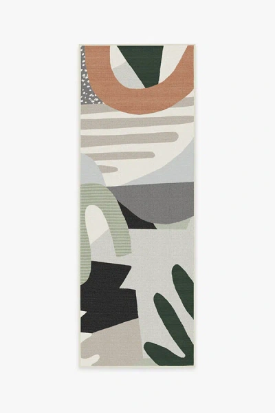 Ruggable Medley Desert Sage Outdoor Rug In Green