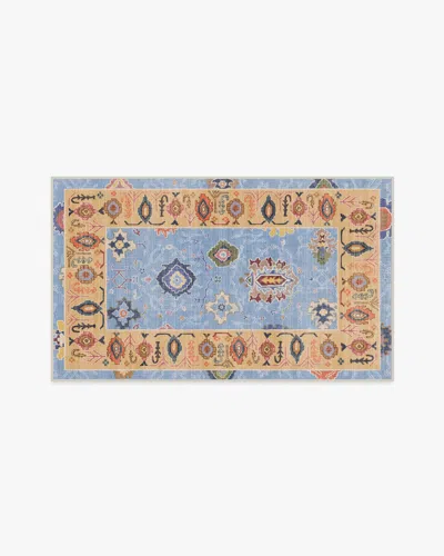 Ruggable Mehr Soft Blue & Yellow Outdoor Rug