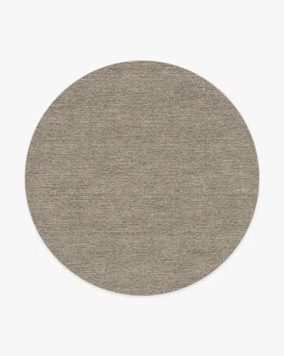 Ruggable Melange Solid Natural Stone Flatwoven Rug In Gray