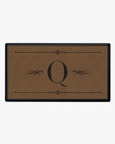 Ruggable Melody Monogram Large Doormat In Multi