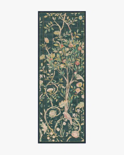 Ruggable Melsetter Teal Green Flatwoven Rug By Morris & Co. In Multi