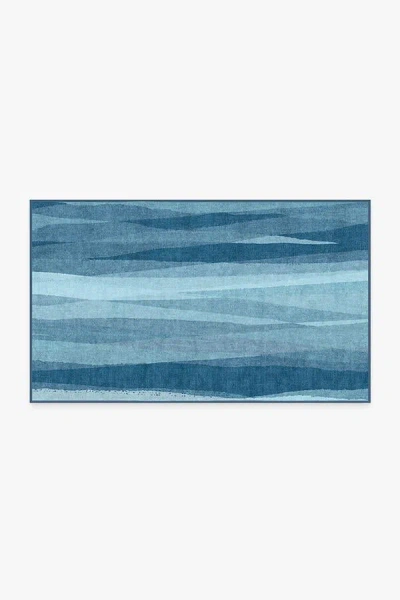 Ruggable Meridian Blue Flatwoven Rug