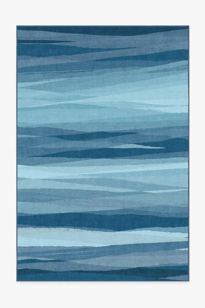 Ruggable Meridian Blue Flatwoven Rug