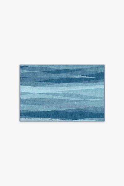 Ruggable Meridian Blue Flatwoven Rug