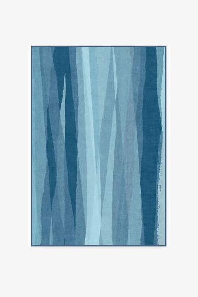Ruggable Meridian Blue Flatwoven Rug