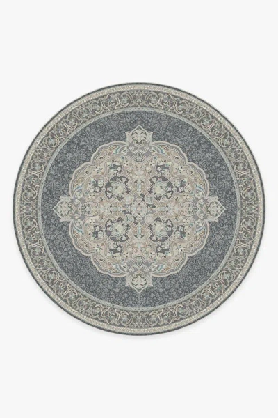 Ruggable Mickey Persian Abalone Flatwoven Rug In Gray