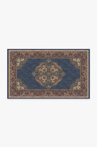 Ruggable Mickey Persian Sapphire Flatwoven Rug In Blue