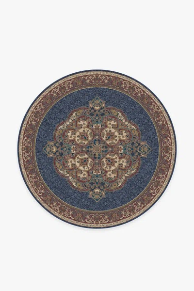 Ruggable Mickey Persian Sapphire Flatwoven Rug In Blue