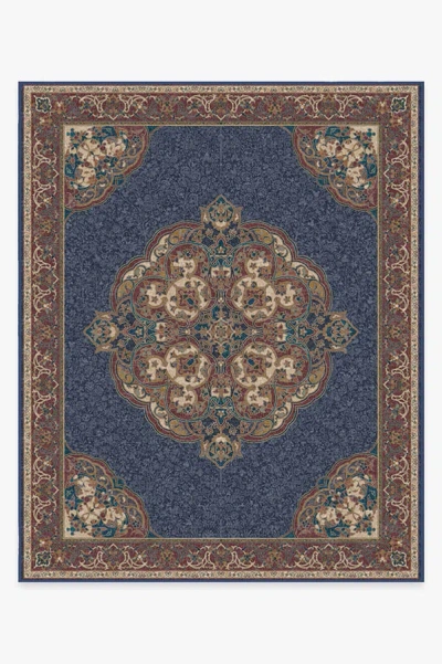 Ruggable Mickey Persian Sapphire Flatwoven Rug In Blue