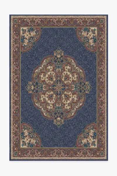 Ruggable Mickey Persian Sapphire Flatwoven Rug In Blue
