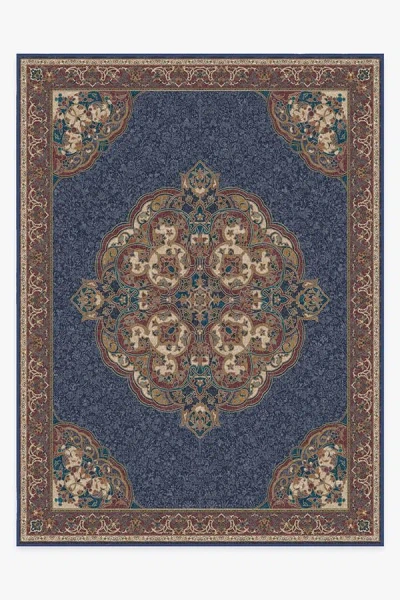 Ruggable Mickey Persian Sapphire Flatwoven Rug In Blue