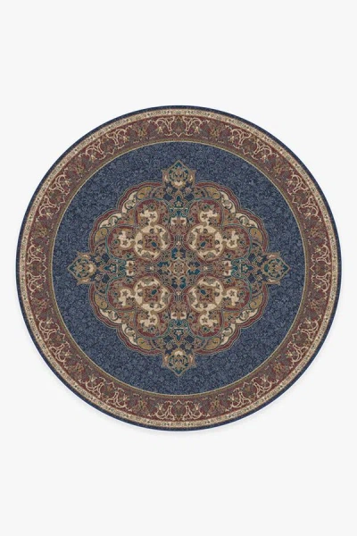 Ruggable Mickey Persian Sapphire Flatwoven Rug In Blue