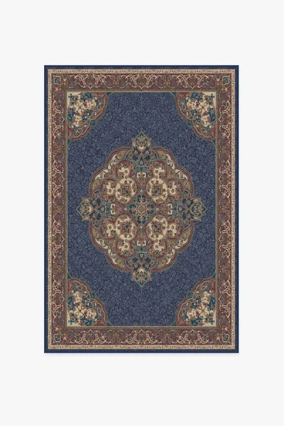 Ruggable Mickey Persian Sapphire Flatwoven Rug In Blue