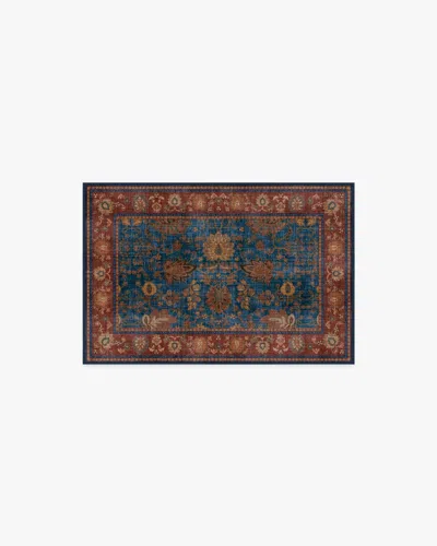 Ruggable Miere Golden Brown Flatwoven Rug In Multi