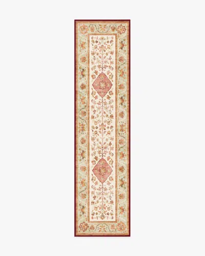 Ruggable Mina Warm Cream & Rust Flatwoven Rug In Brown