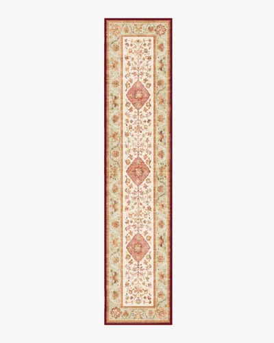 Ruggable Mina Warm Cream & Rust Flatwoven Rug