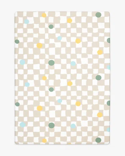 Ruggable Mini Me Check Multicolor Play Mat In Gray