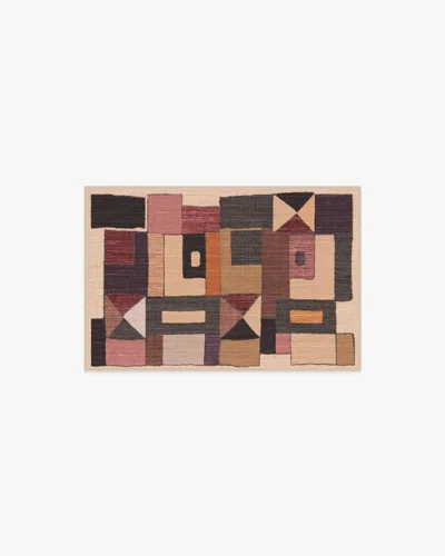 Ruggable Modra Warm Brown Flatwoven Rug By Jungalow