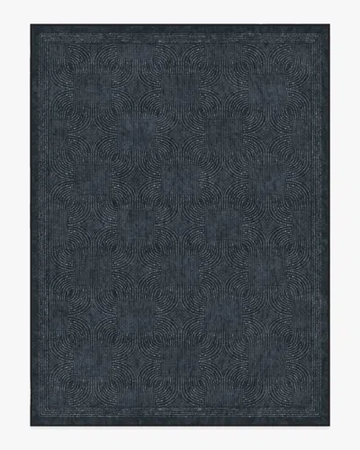 Ruggable Montecito Indigo Flatwoven Rug By The Hiltons In Blue