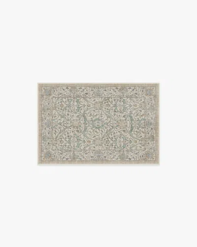 Ruggable Montreal Natural Jade Flatwoven Rug By Morris & Co. In Gray
