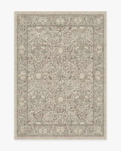 Ruggable Montreal Natural Stone Flatwoven Rug By Morris & Co. In Brown